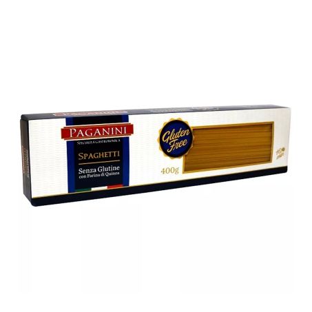 MASSA PAGANINI 400G SPAGHETTI S/ GLUTEN