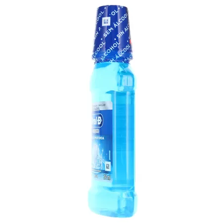 Enxaguatório Bucal Oral-b Menta Refrescante com Flúor Zero Álcool Frasco 250ml 360-7