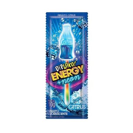 PIRULITO LOKO POP ULTRA NEON CITRUS  10G