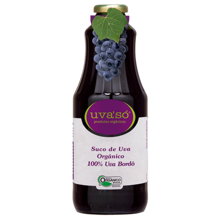 Suco Uva'so Orgânico Uva 1l