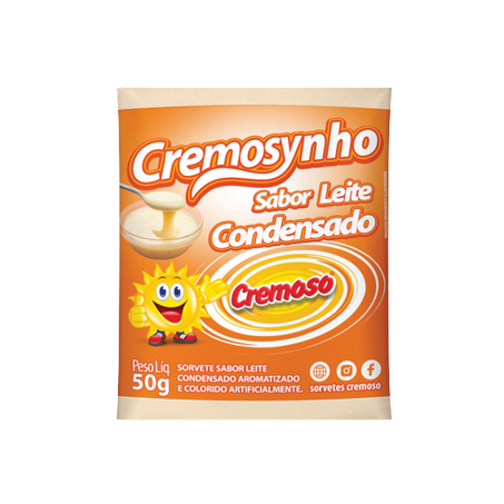 Sorvete cremosynho leite condensado 50g