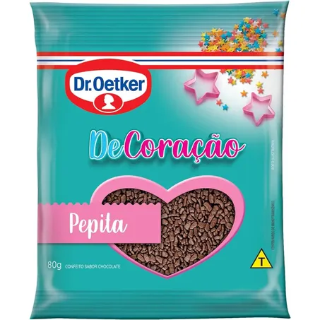 Chocolate Granulado Dr Oetker Pepita Embalagem 80G
