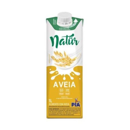 Bebida vegetal pia 1l natural aveia
