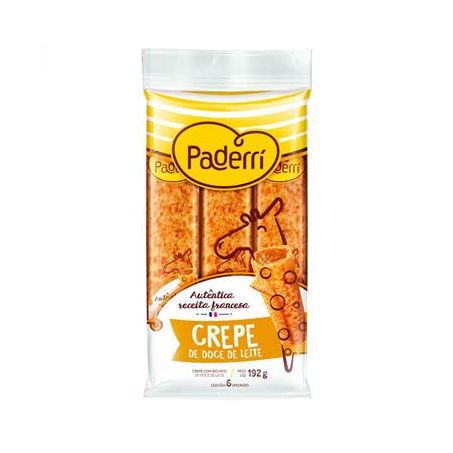 CREPE PADERRI 192GR DOCE DE LEITE
