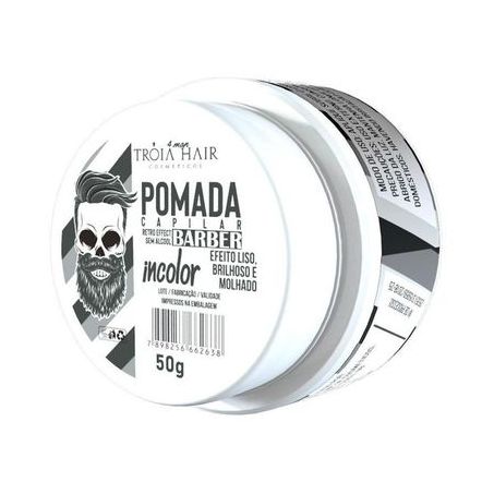 POMADA CAPILAR TROIA 120G INCOLOR