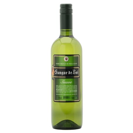 VINHO SANGUE DE BOI BRANCO SUAVE 750ML