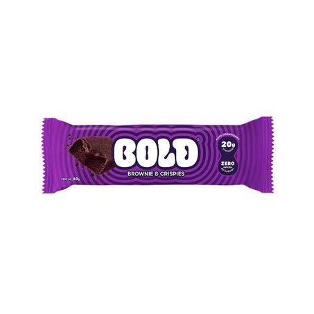 BARRA PROT BOLD 60G BROWNIE CRISP