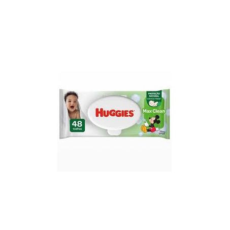 LENCOS UMED. HUGGIES MAX CLEAN 48UN (045682)