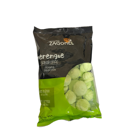 BISCOITO ZAGONEL MERENGUE LIMAO 100 G             