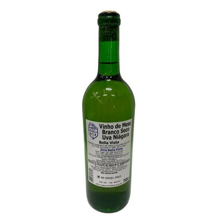 Vinho Nac Bella Vista Colonial 750ml Branco Seco