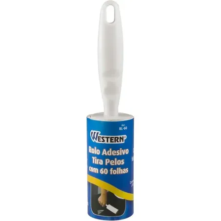 ROLO ADESIVO WESTERN ELIMINA PELOS APARELHO 60FL