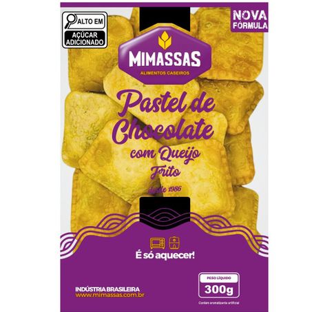 Pastel frito so aquecer mimassas cong chocolate pcc/300g