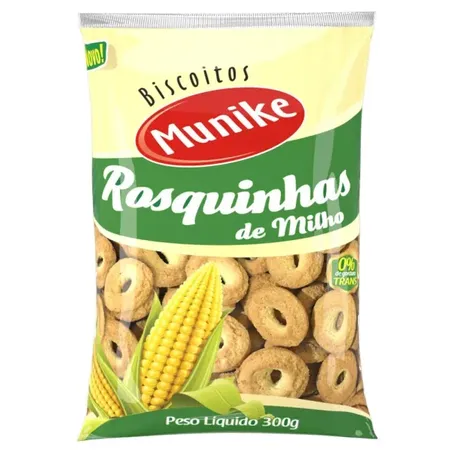 ROSQUINHA DE MILHO MUNIKE 300 G                   