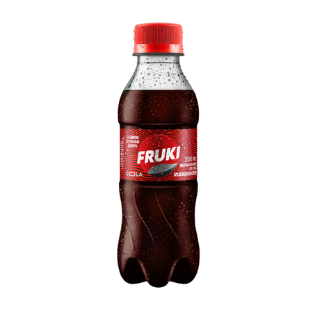 BEBIDA FRUKI COLA PET 200ML