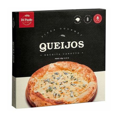 Pizza dipaolo queijos 510g