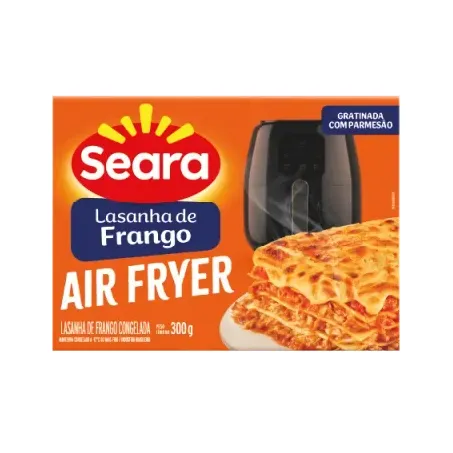Lasanha Seara 300g Frango Air Fryer