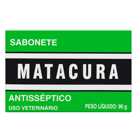Sabonete matacura antisséptico uso veterinário caixa 90g