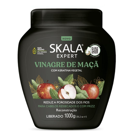 CREME TRATAMENTO SKALA VINAGRE MAÇÃ 1KG