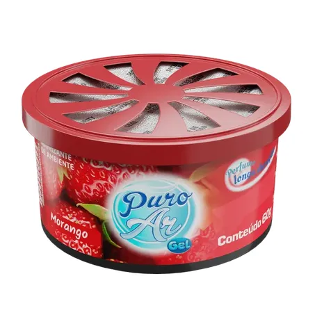Odorizador Domline Puro Ar 60g Gel Morango