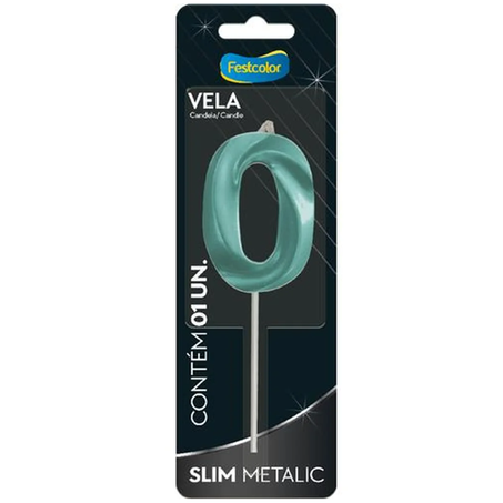 VELA METALIC VERD N0 FESTCOLOR 