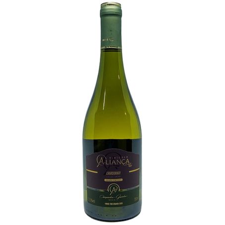 Vinho alianca 750ml chardonnay