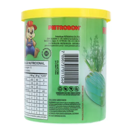 Balas Funcho Erva Doce Pietrobon Pote 200gr 360-28
