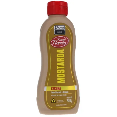 Mostarda dom fiorelo escura 200g 360-35