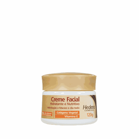 CREME FACIAL HEDERA 120G HIDRA/NUTRI