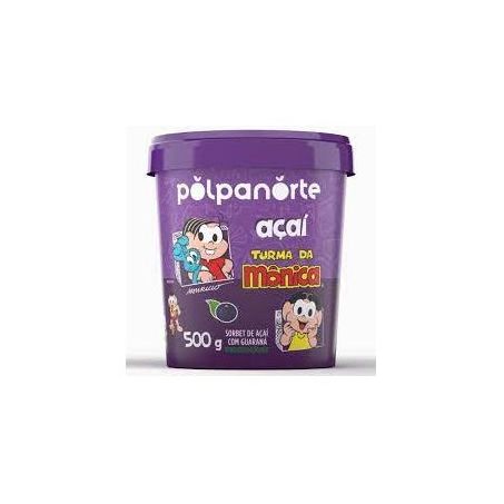 Açaí polpa norte turma da mônica 500g