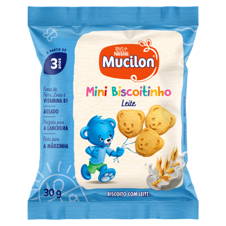 Minibiscoitinho de Leite Mucilon 30G