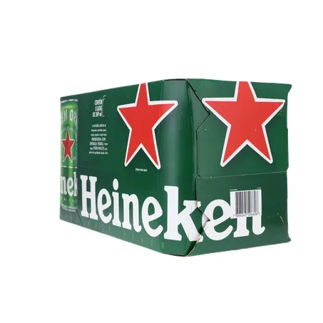 Cerveja Lager Heineken Puro Malte Lata 269ml - Pacote com 8un - 2.1lt 360-6