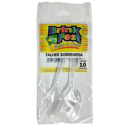 BRINK FEST COLHER SOBREMESA CRIST C/10UN