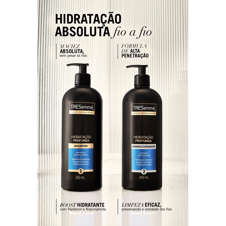 Shampoo Tresemme Hidratação Profunda 650ml 360-4