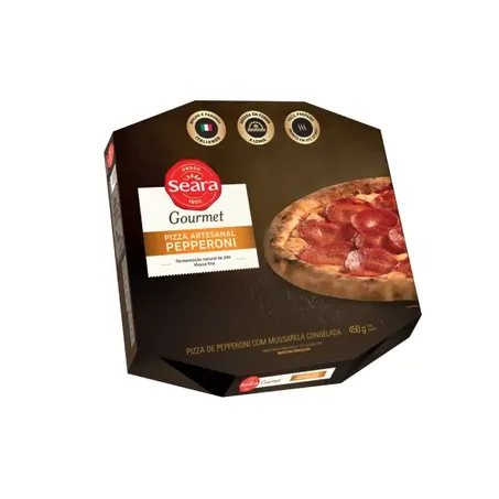 PIZZA SEARA 450GR GOURMET PEPPERONI