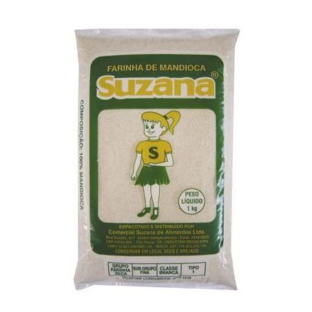 Farinha de Mandioca Suzana 1kg