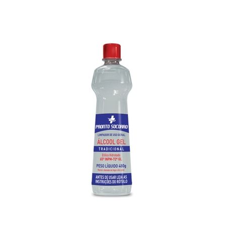 ALCOOL GEL P. SOCORRO 65° 480G
