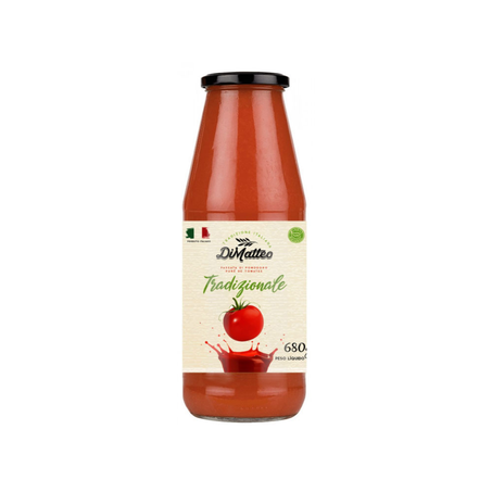 Passata Tomate Di Matteo Vidro 680G