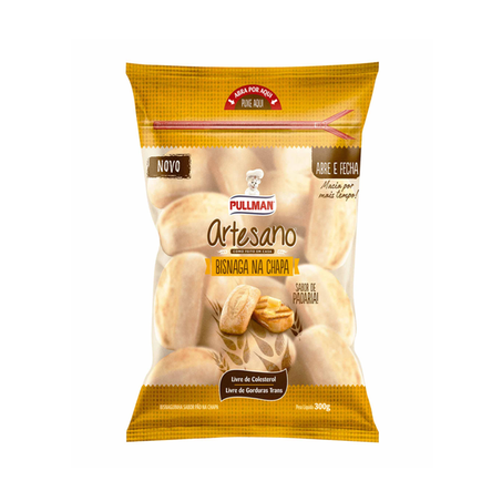 BISNAGA ARTESANO NA CHAPA PULLMAN 300G