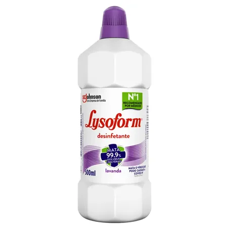 DESINFETANTE LYSOCLIN LAVANDA 500ML