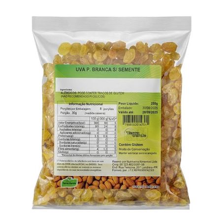 UVA PASSA BRANCA 250G