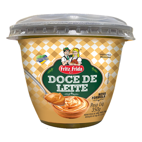 Doce fritz & frida 350gr leite
