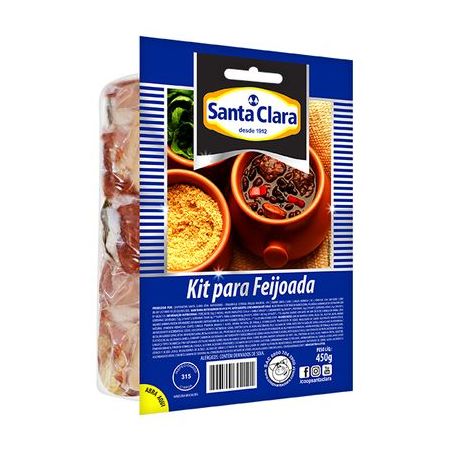 Ingredientes p/feijoada santa clara 450g