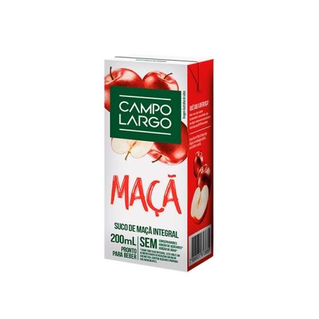 SUCO CAMPO LARGO MACA 200ML