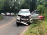Motociclista morre após bater de frente com caminhonete
