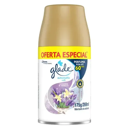 Odorizador Glade Automatic Lavanda & Vanilla Refil 269ml