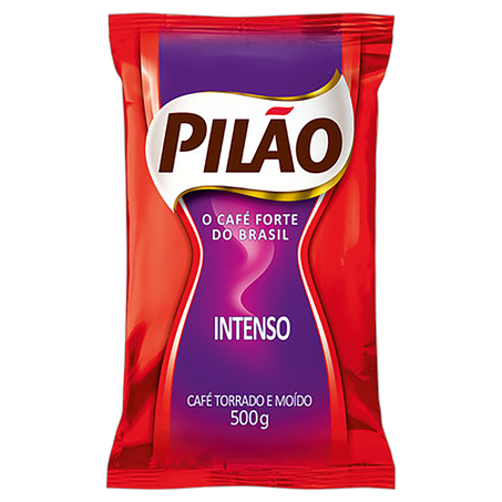 Café Pilão Torrado E Moído Intenso Almofada 500G