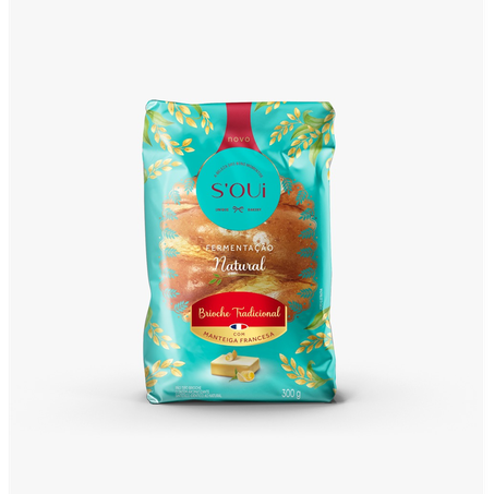 Pão Brioche Tradicional Soui 300G