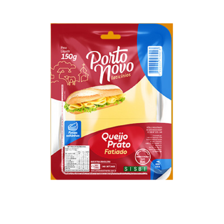 Queijo porto novo 150g prato
