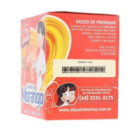 Cha daju morango 10sc 360-7