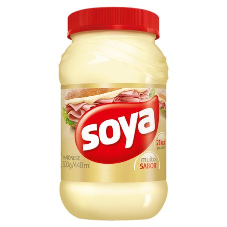 Maionese caseira soya pote 500g